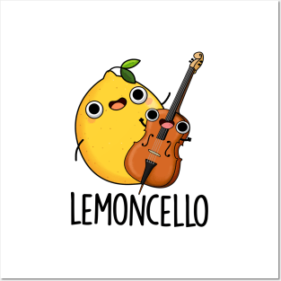 Lemoncello Cute Drink Pun Posters and Art